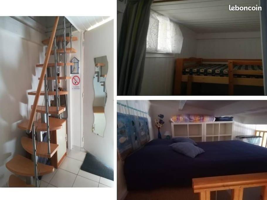 Cap D'Agde Studio Cabine 6 Pers. + Terrasse + Parking Prive + Clim Bagian luar foto