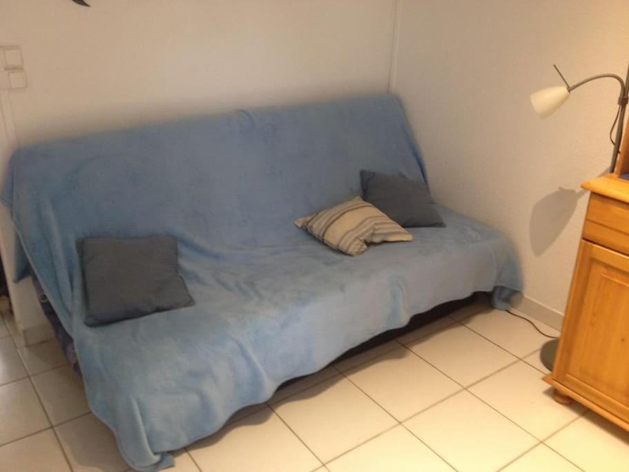 Cap D'Agde Studio Cabine 6 Pers. + Terrasse + Parking Prive + Clim Bagian luar foto